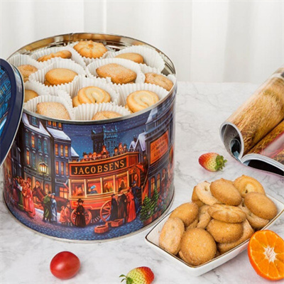 丹麦原装进口 杰克布森（Jacobsens）大街黄油曲奇饼干礼盒礼品1500g 
